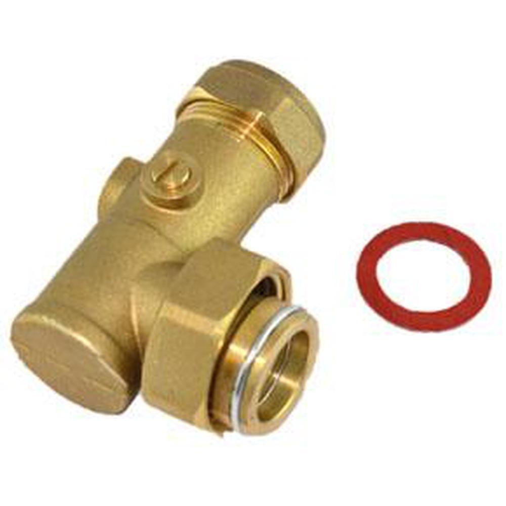 Gledhill Boilermate A-Class 90 Degree Isolation Valve GT135-Supplieddirect.co.uk